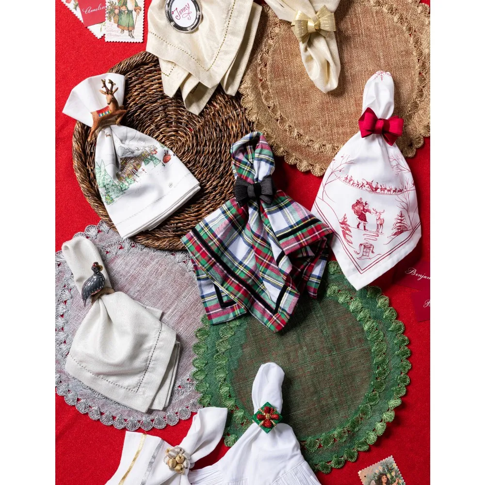 Isadora Sinamay Placemat - Silver