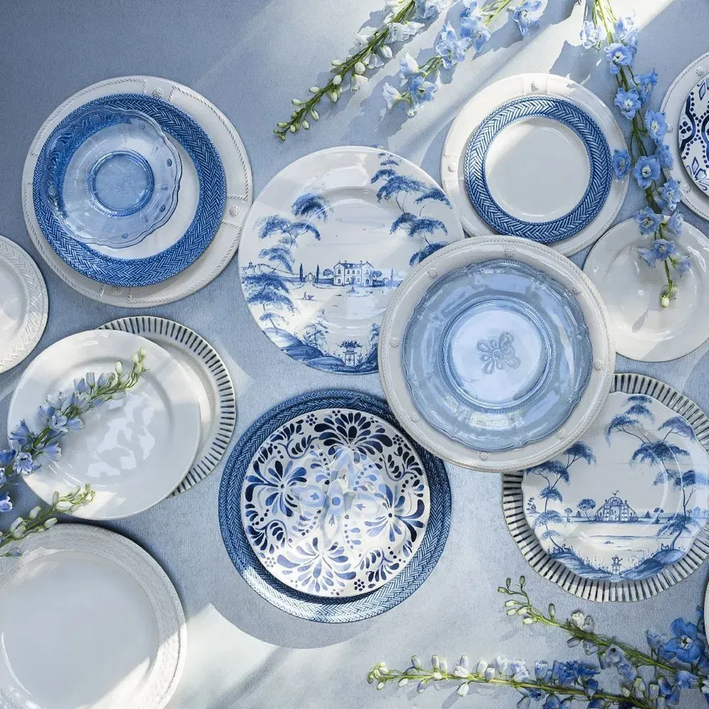 Le Panier Dinner Plate - Whitewash, Ceramic