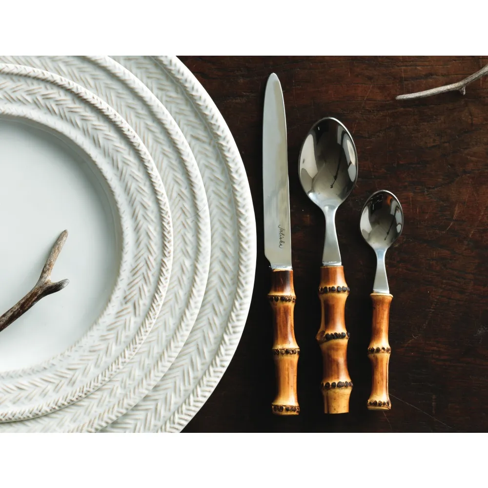 Le Panier Dinner Plate - Whitewash, Ceramic