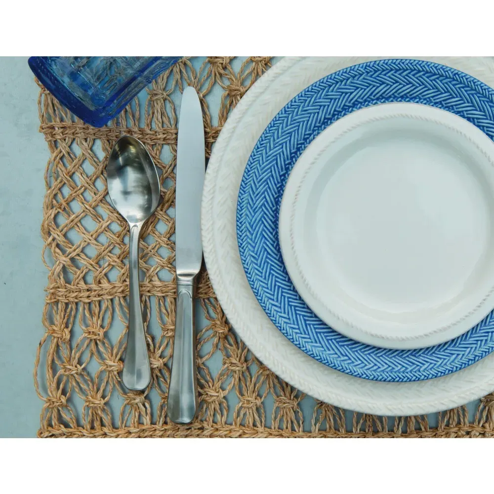Le Panier Dinner Plate - Whitewash, Ceramic