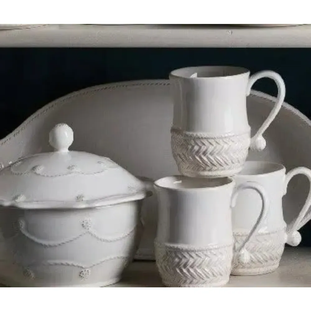 Le Panier Mug - Whitewash, Ceramic