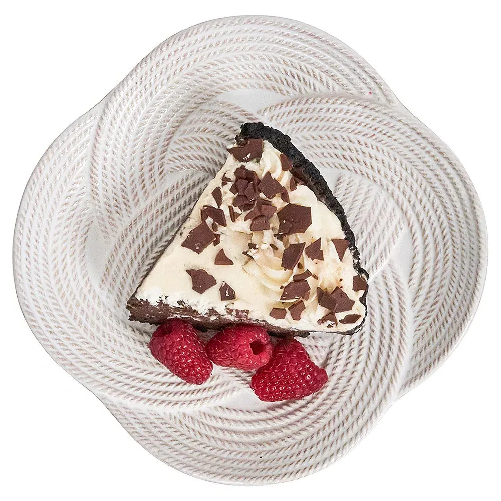 Le Panier Salad Plate - Whitewash, Ceramic