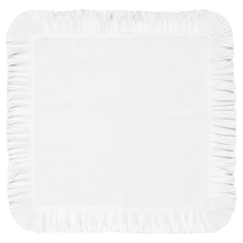Madamoiselle Napkin - White, Cotton