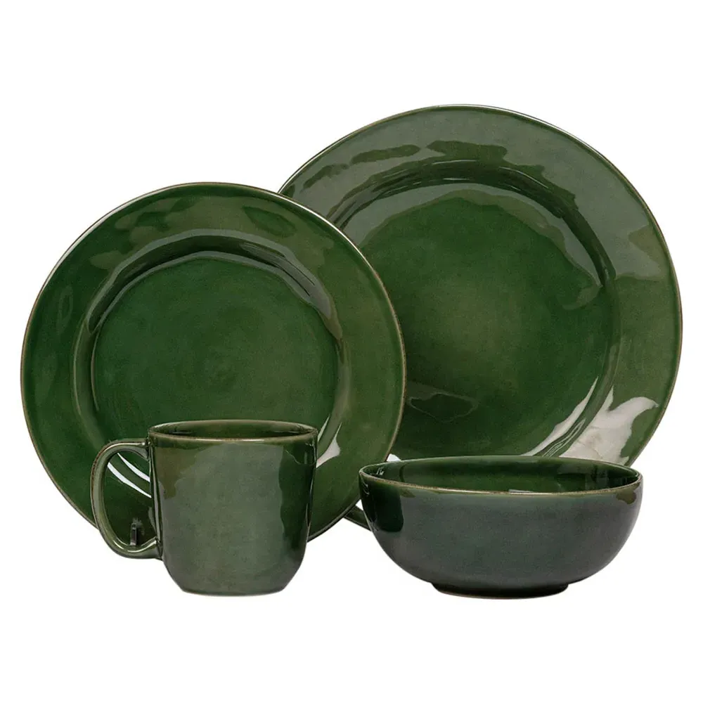 Puro 4 Piece Place Setting - Basil, Ceramic image