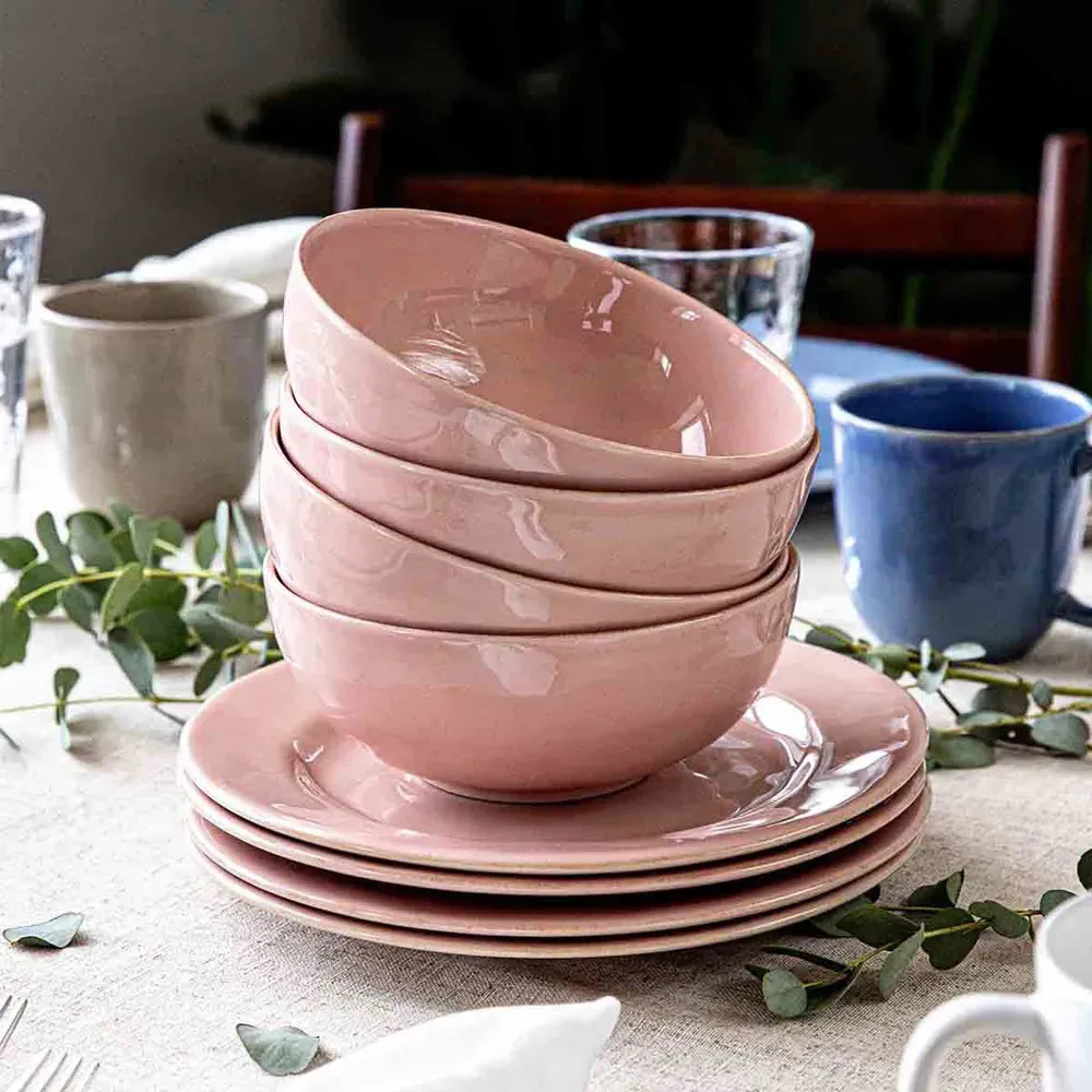 Puro Cereal Bowl - Blush, Ceramic