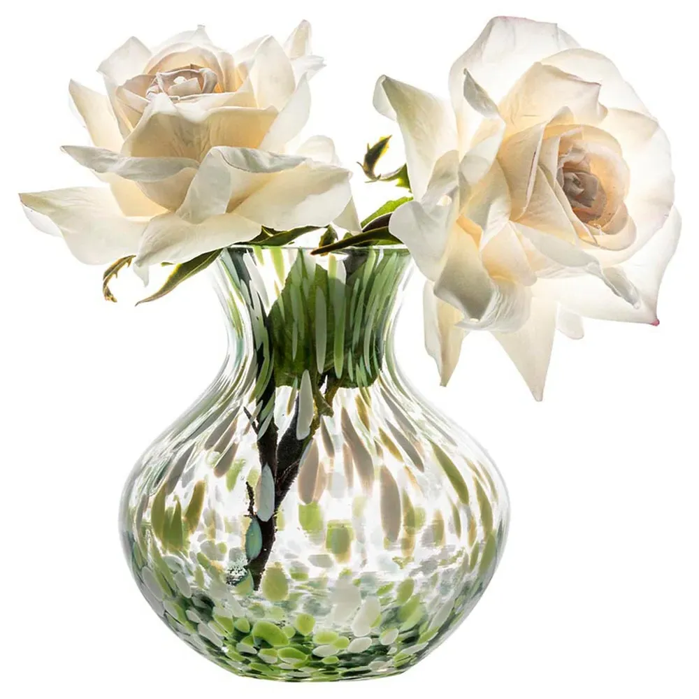 Puro Decorative Table Vase - Green, Glass