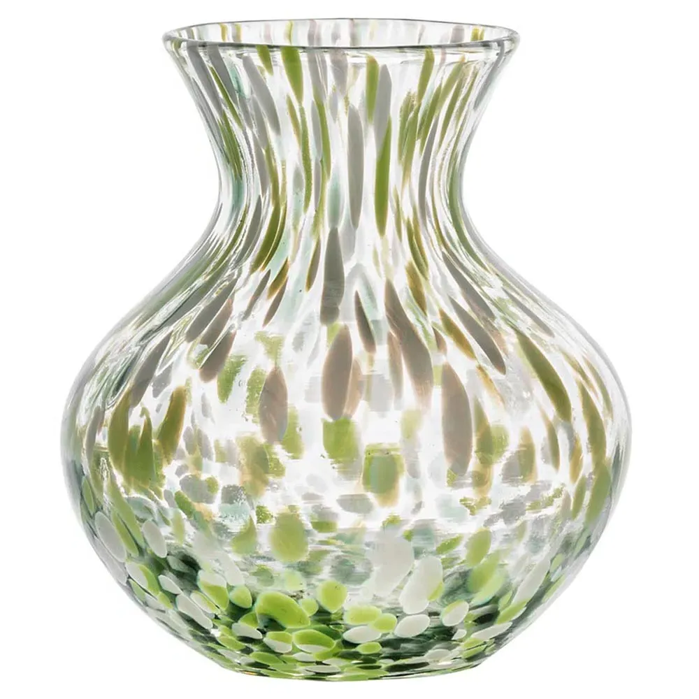 Puro Decorative Table Vase - Green, Glass
