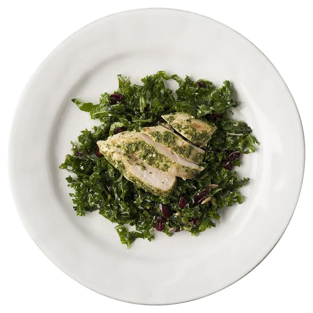 Puro Dinner Plate - Whitewash, Ceramic