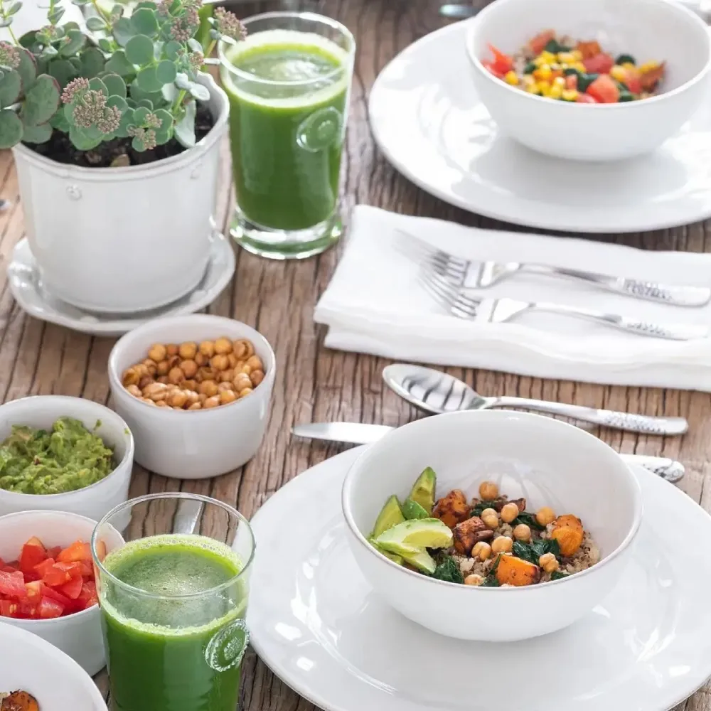 Puro Dinner Plate - Whitewash, Ceramic