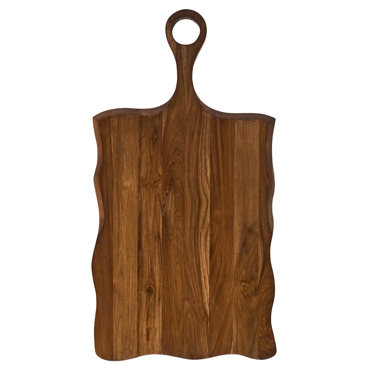 Puro Rectangular Serving Board - Brown, Teak