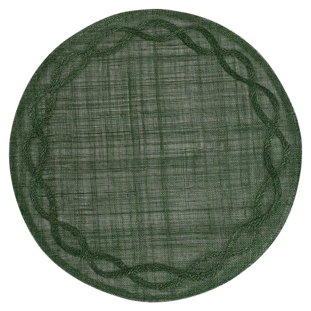 Tuileries Garden Woven Abaca Placemat - Basil image