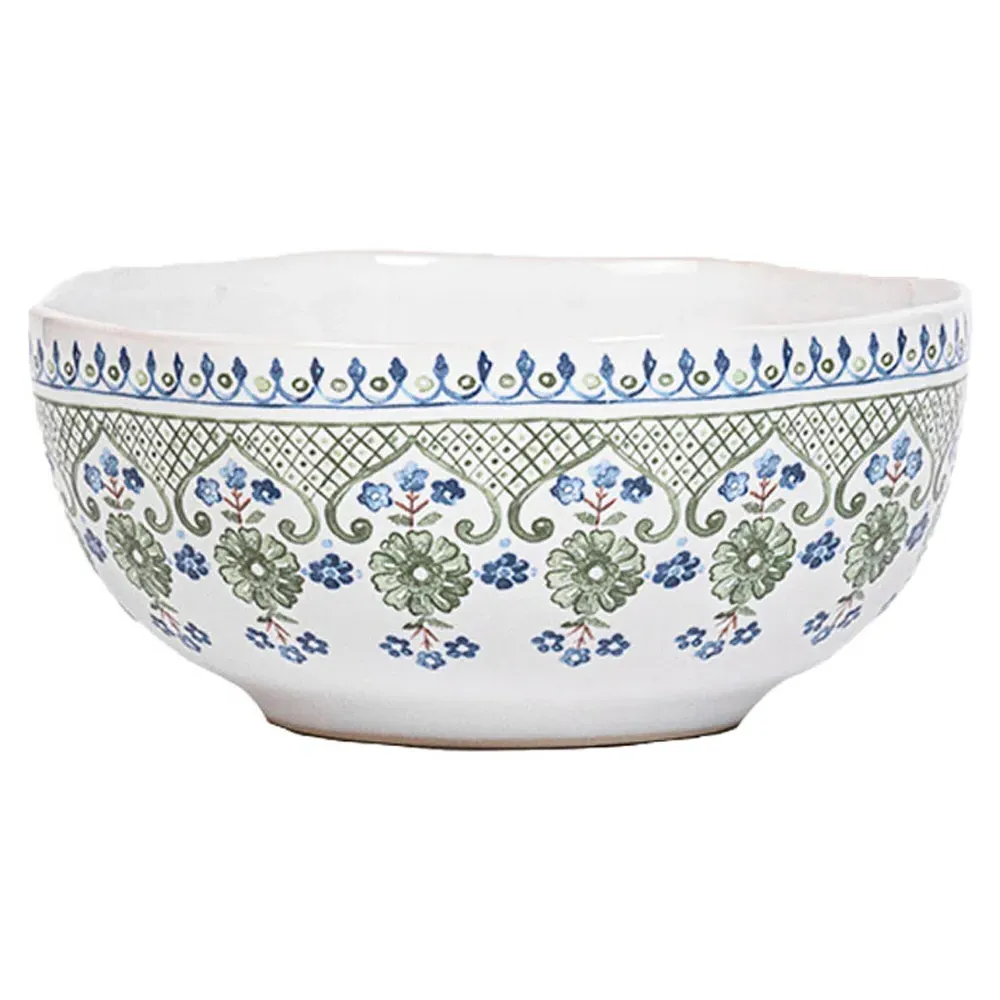 Villa Seville 4 Piece Place Setting - Blue, Ceramic