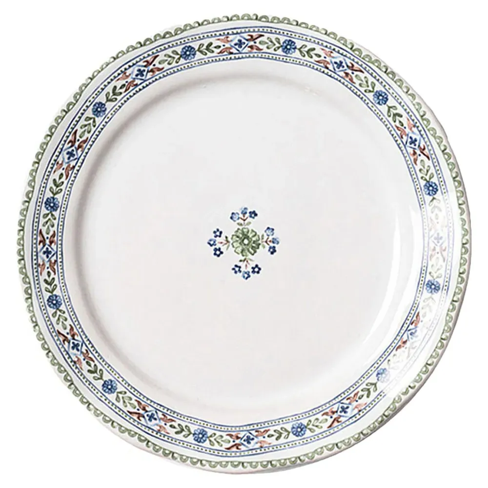 Villa Seville Salad Plate - Blue, Ceramic