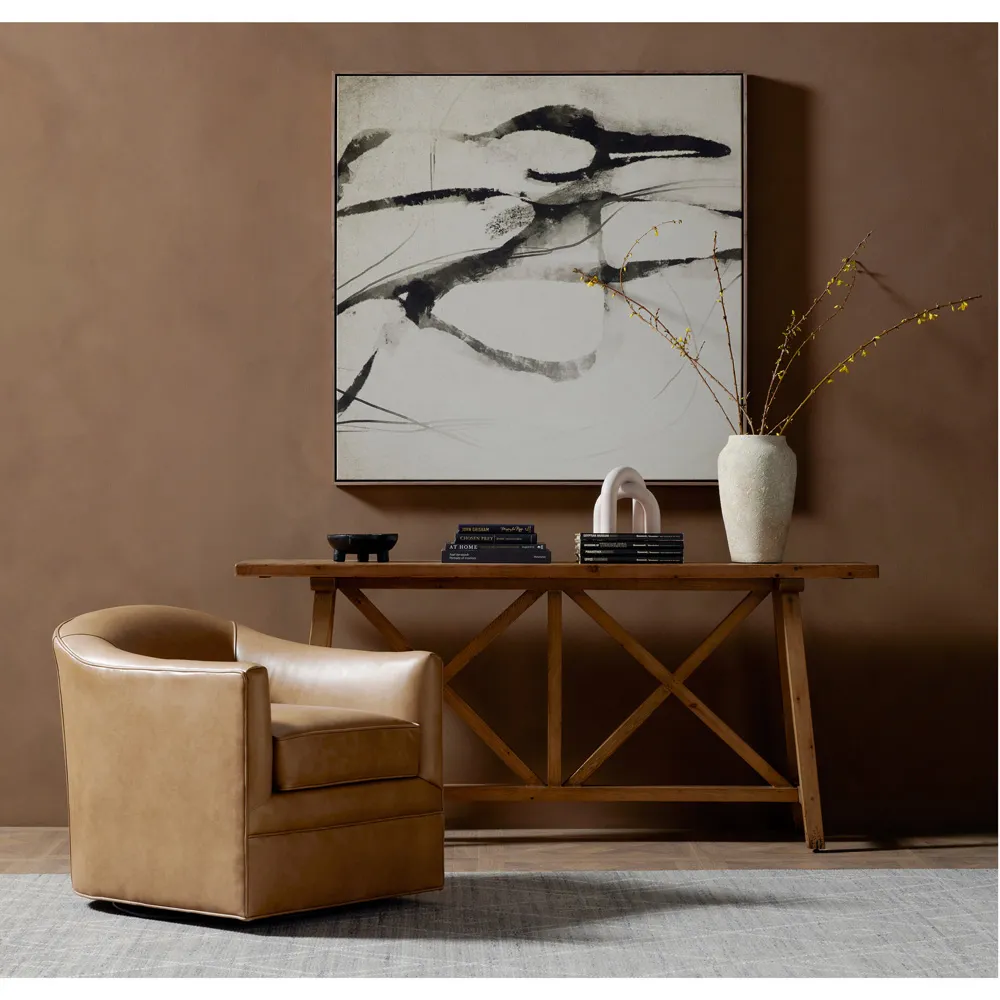 48x48 Wall Art - Black, Grey