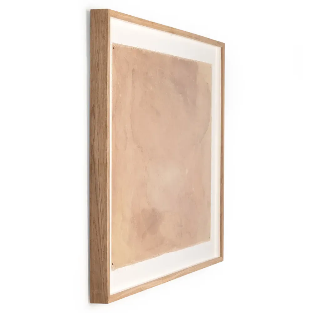 A Distant Memory Wall Art - Brown, Oak Canvas