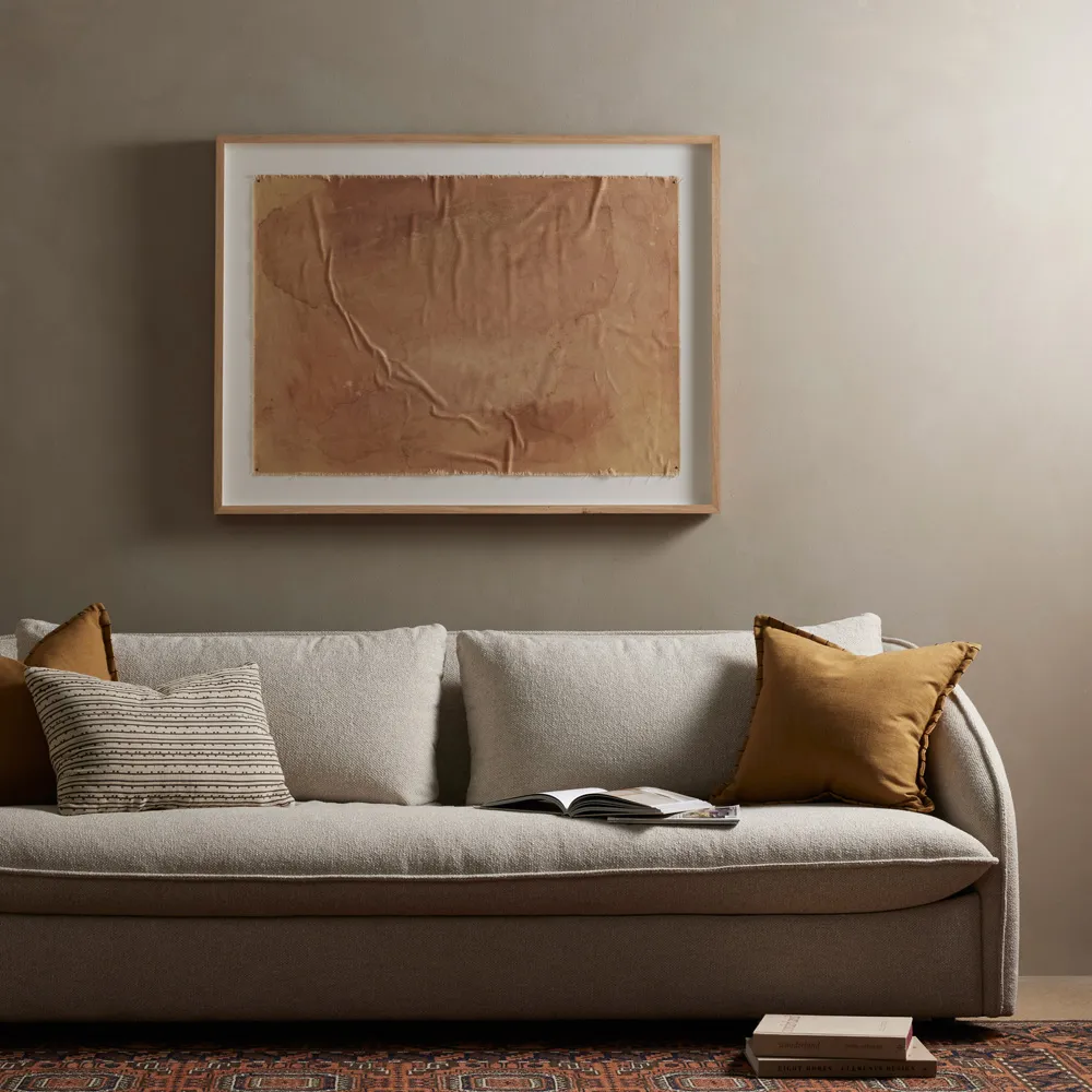 A Distant Memory Wall Art - Brown, Oak Canvas
