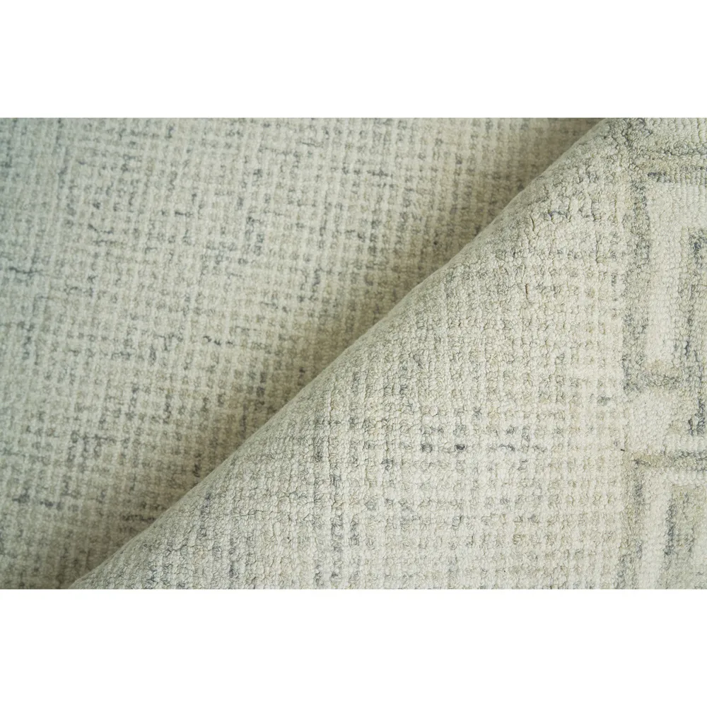 Abigail Sample Patterned Rug - Cream, Wool