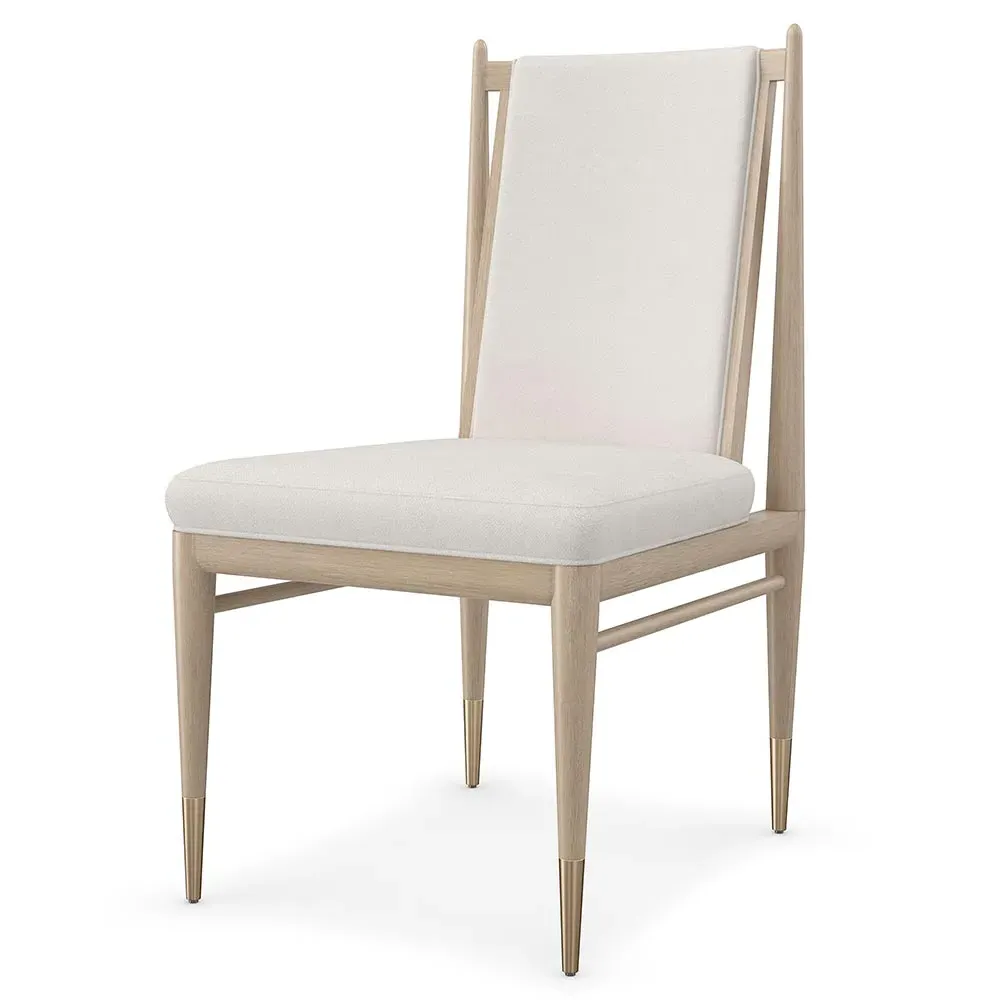 Abrielle Dining Side Chair - Sun Drenched, Boucle