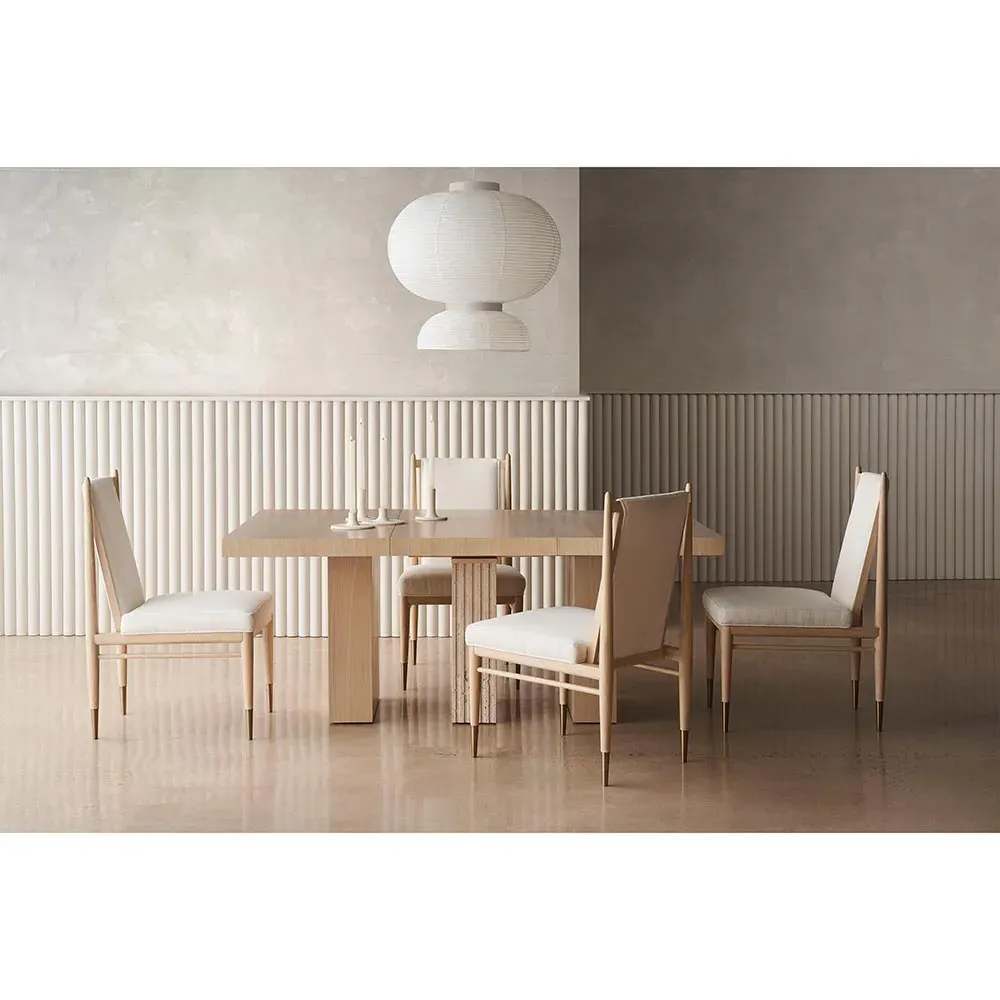 Abrielle Dining Side Chair - Sun Drenched, Boucle