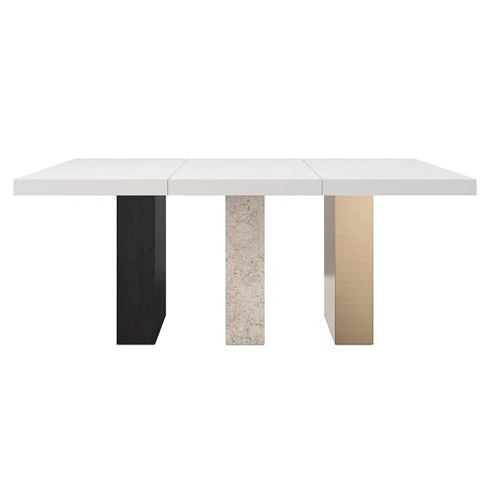 Abrielle Extendable Dining Table - Cinder, Oak image