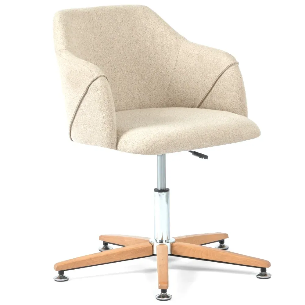 Ada Office Chair with Performance Seat Cushion - Beige