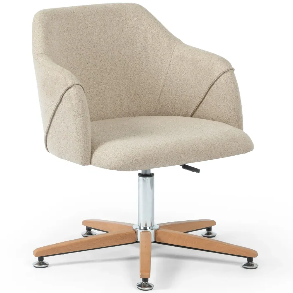 Ada Office Chair with Performance Seat Cushion - Beige