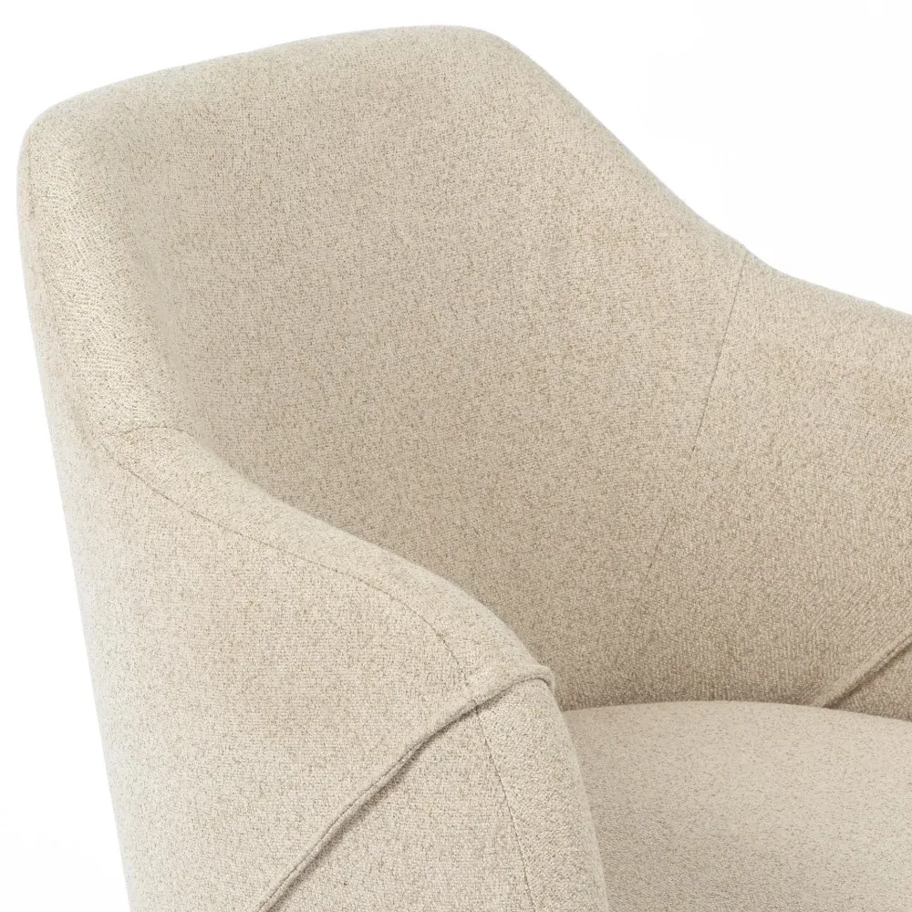 Ada Office Chair with Performance Seat Cushion - Beige