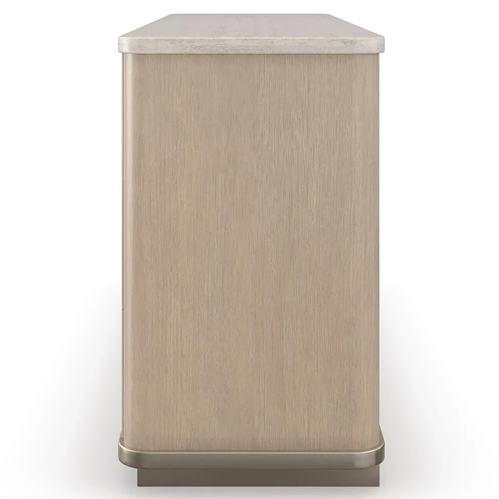 Adalyn Double Dresser - Beige, Wood