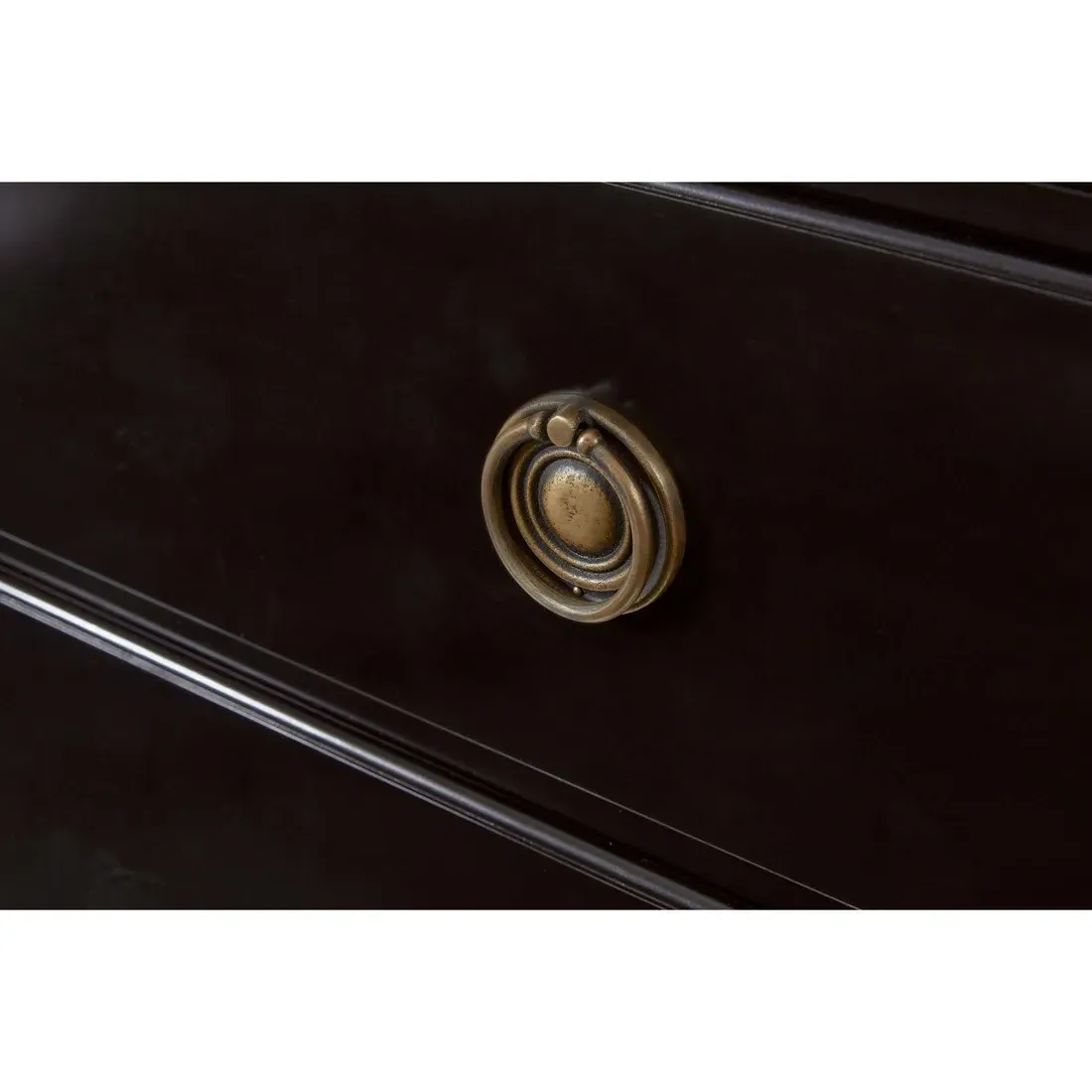 Adams Bachelor Chest Dresser - Black, Acacia