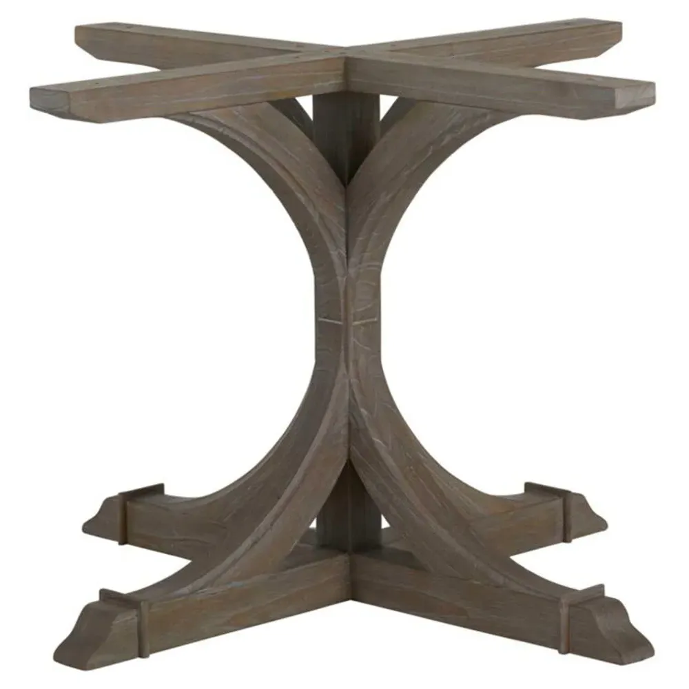 Adams Round Dining Table - Brown, Wood
