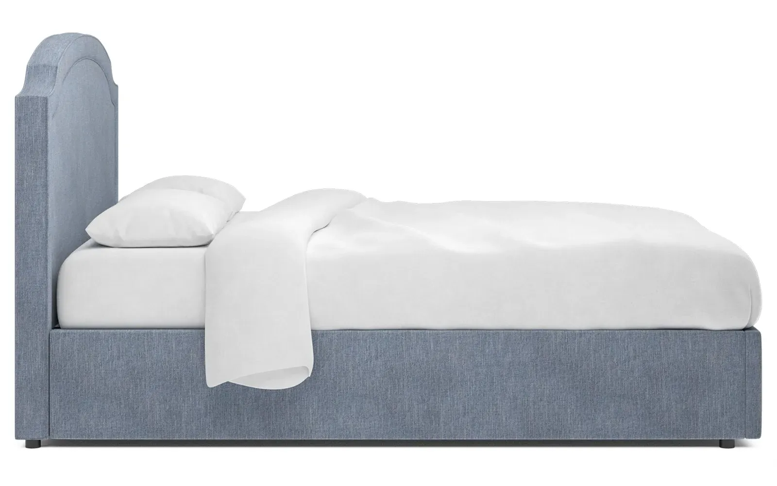 Addyson Full Storage Bed - Stone Pine, Velvet