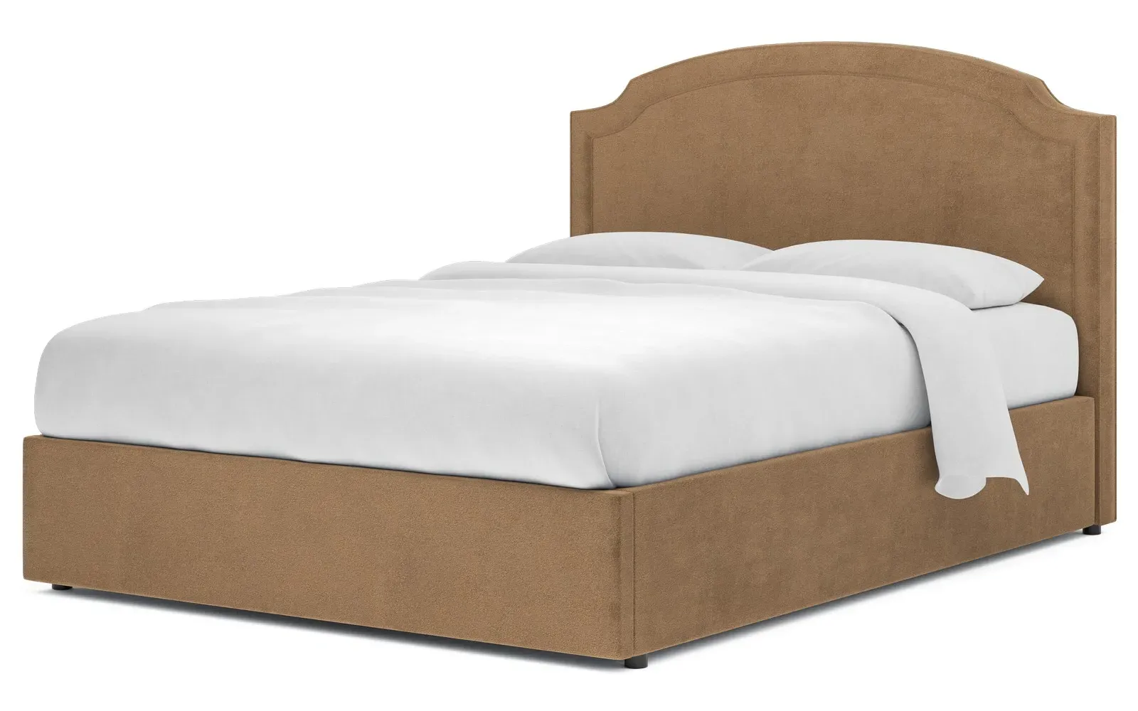 Addyson King Storage Bed - Mocha Mist, Velvet