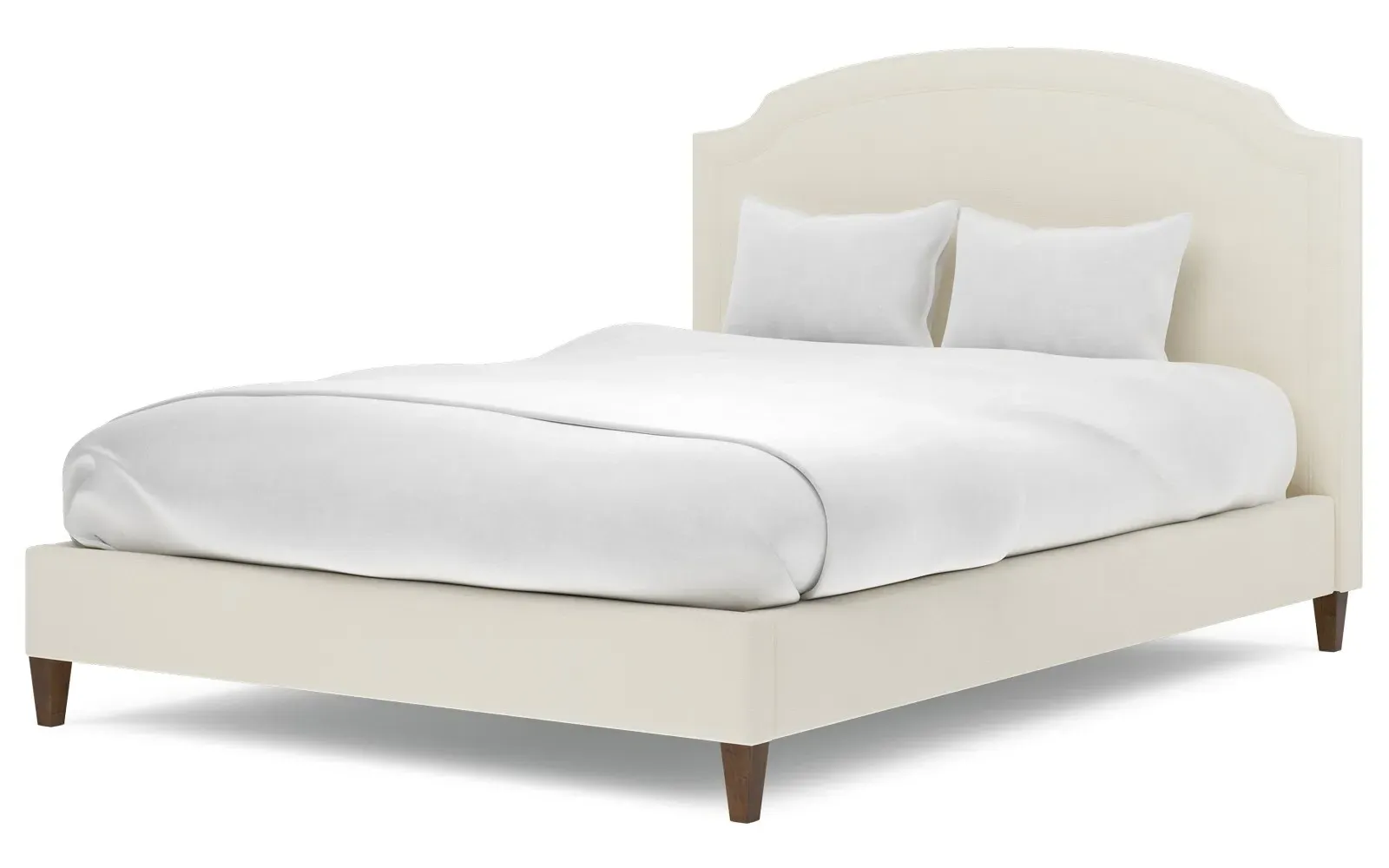 Addyson Queen Size Bed Frame - Marshmallow