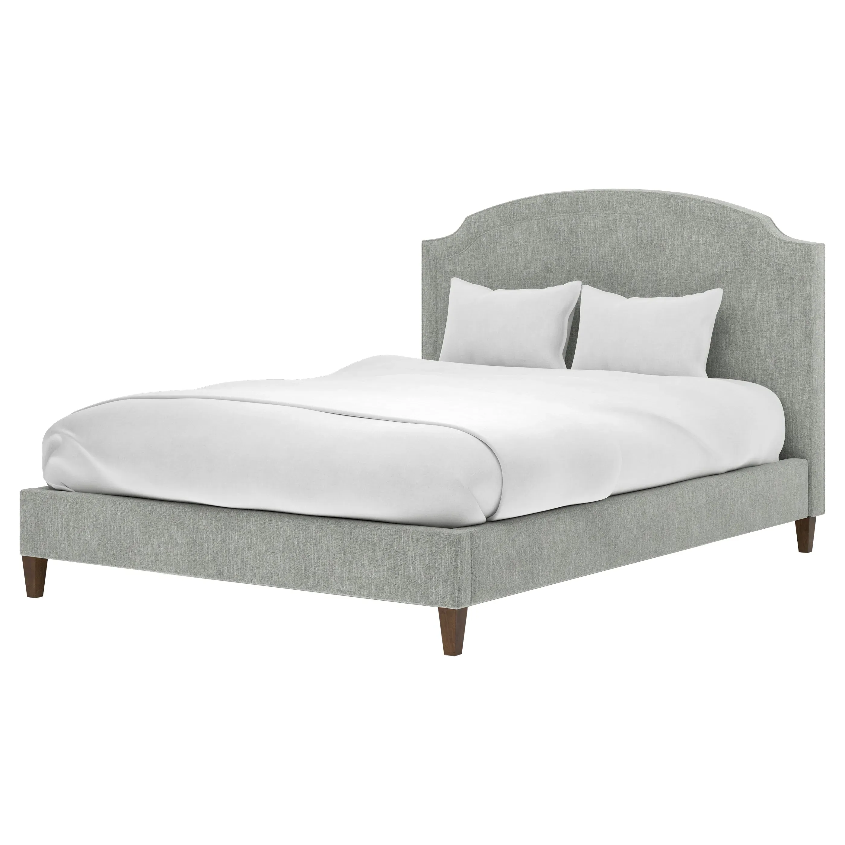 Addyson Queen Size Bed - Sea Spray