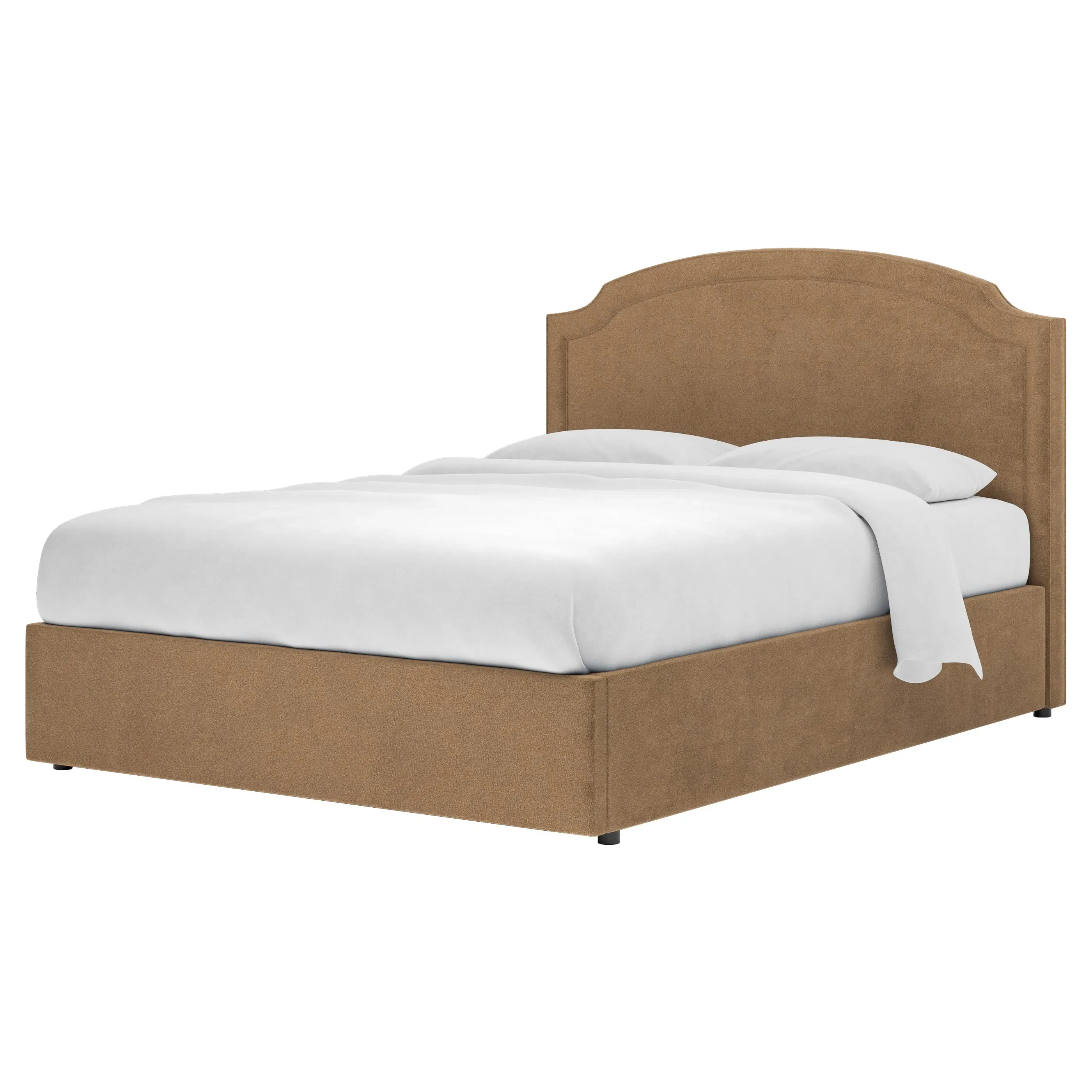 Addyson Queen Storage Bed - Mocha Mist, Velvet