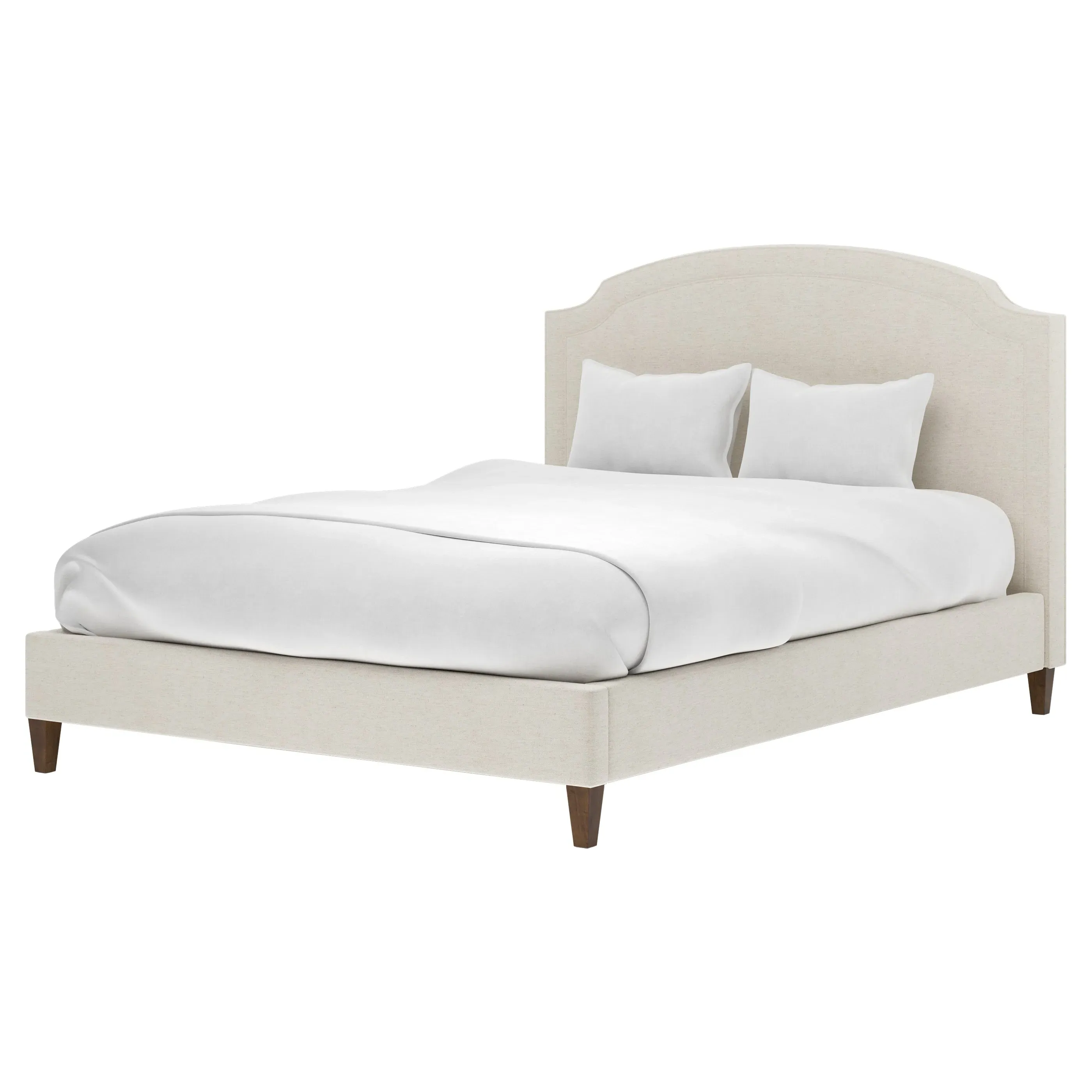 Addyson Twin Bed Frame - Heathered Ivory image