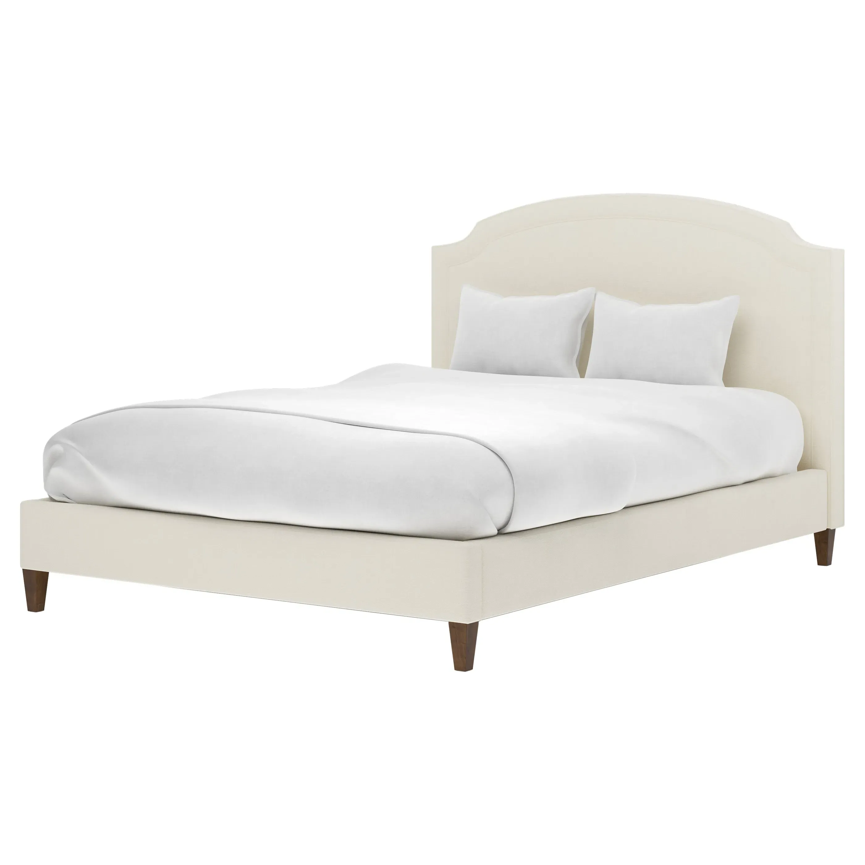 Addyson Twin Size Bed Frame - Marshmallow image