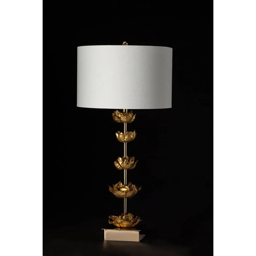 Adeline Table Lamp - Gold, Steel