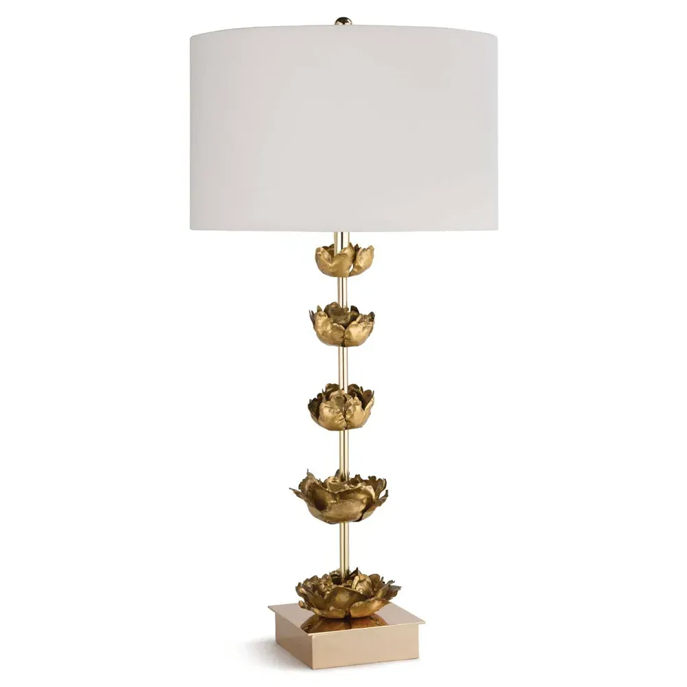 Adeline Table Lamp - Gold, Steel image