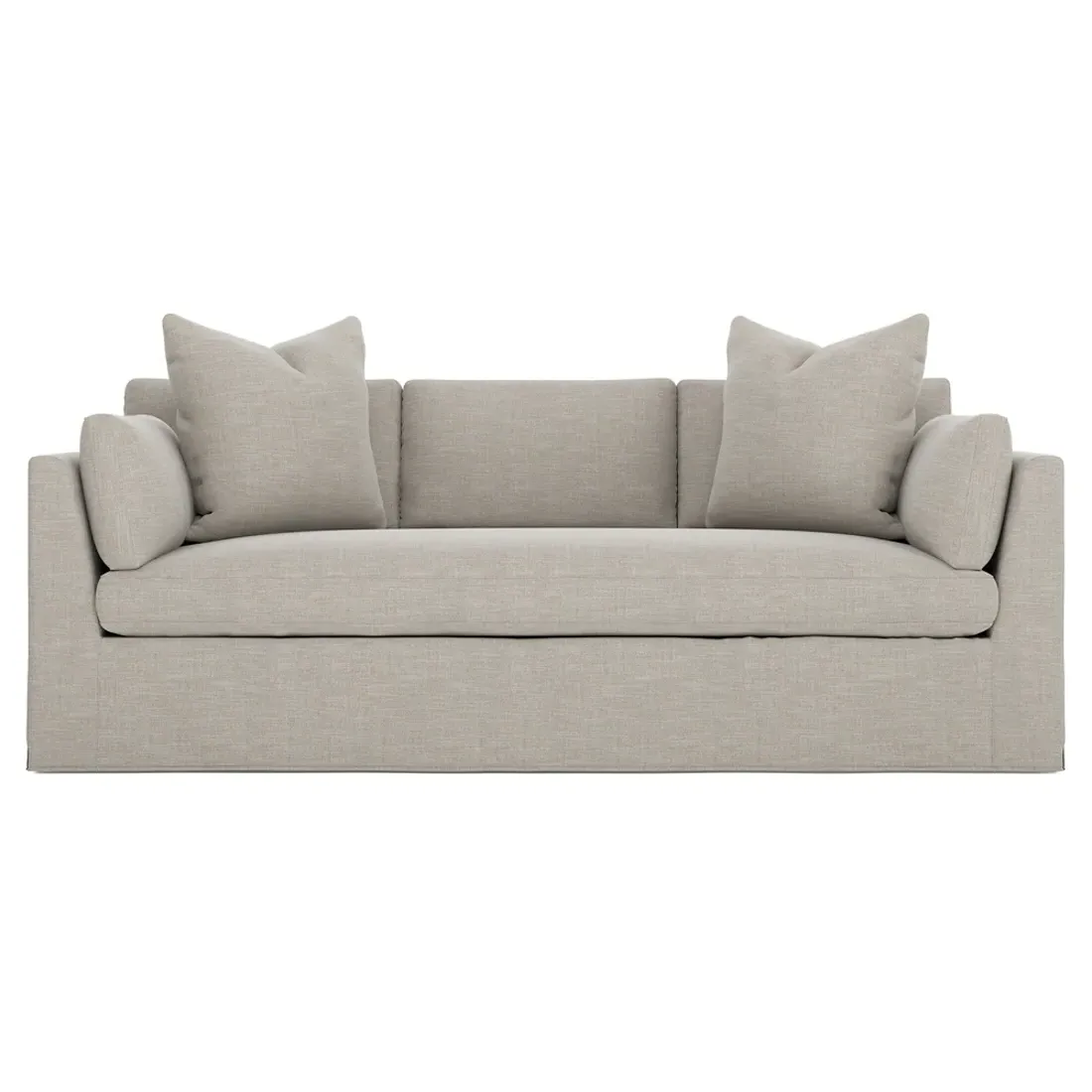 Adelle 3-Seater Slipcovered Sofa - Dove