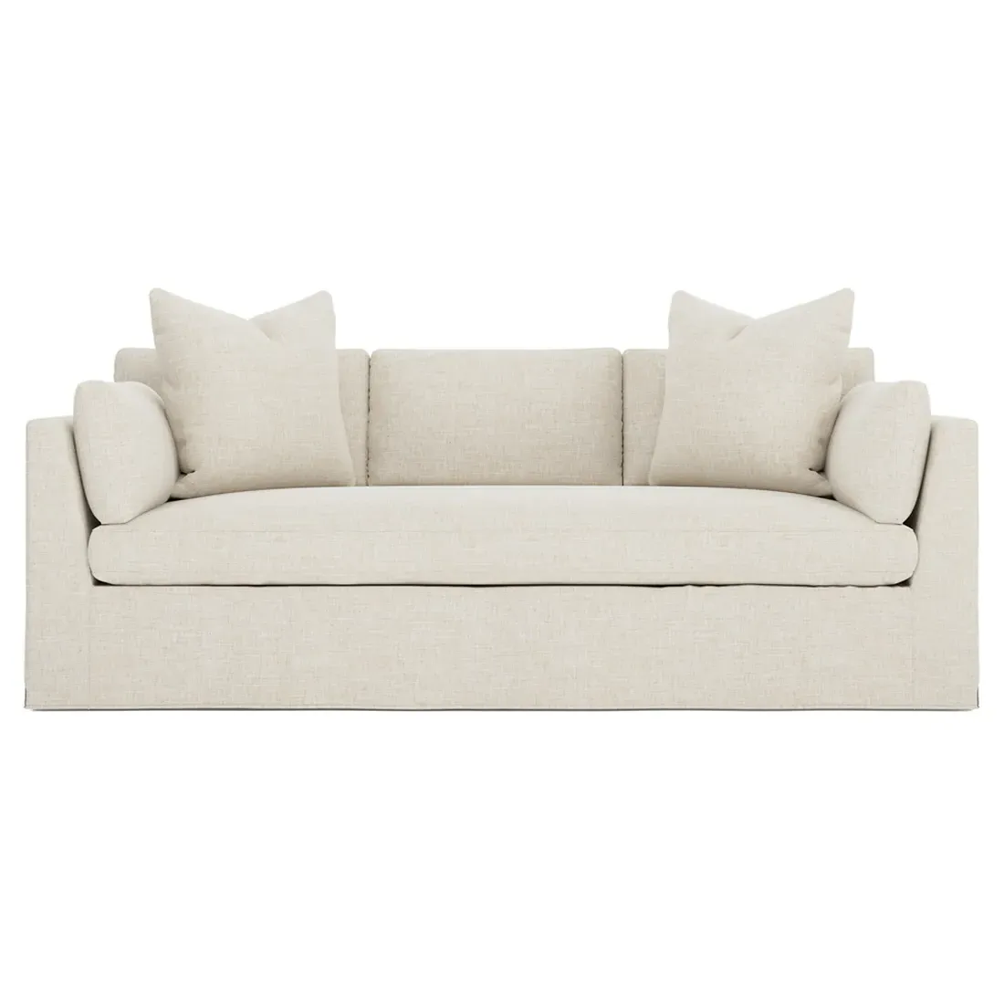 Adelle 3-Seater Slipcovered Sofa - Vanilla