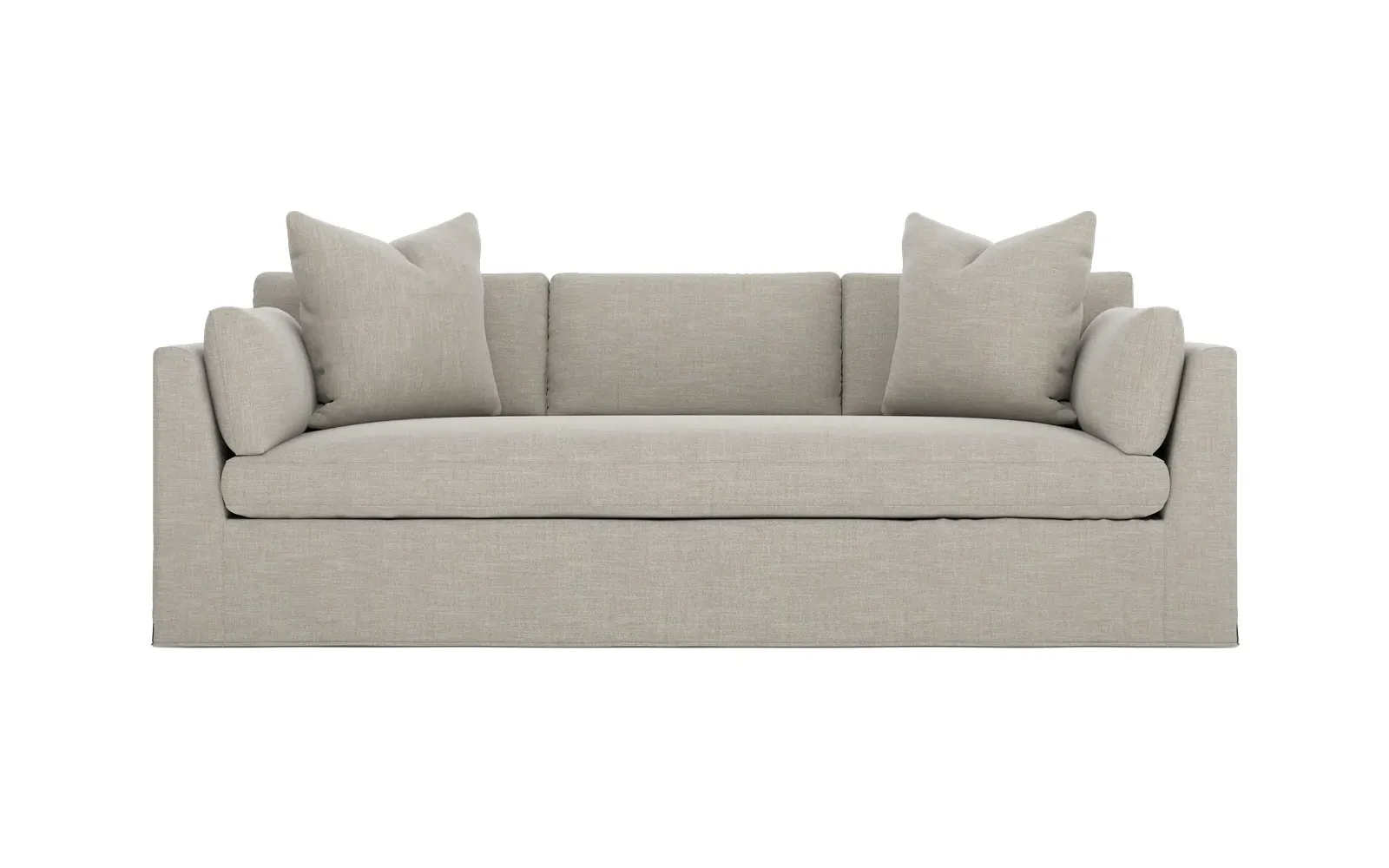 Adelle Slipcovered Sofa - Dove