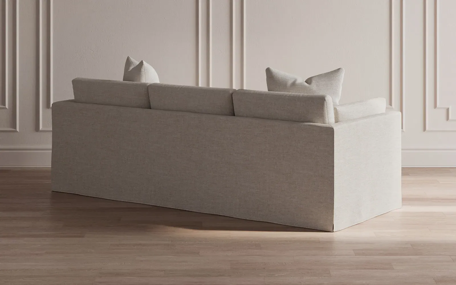 Adelle Slipcovered Sofa - Pearl