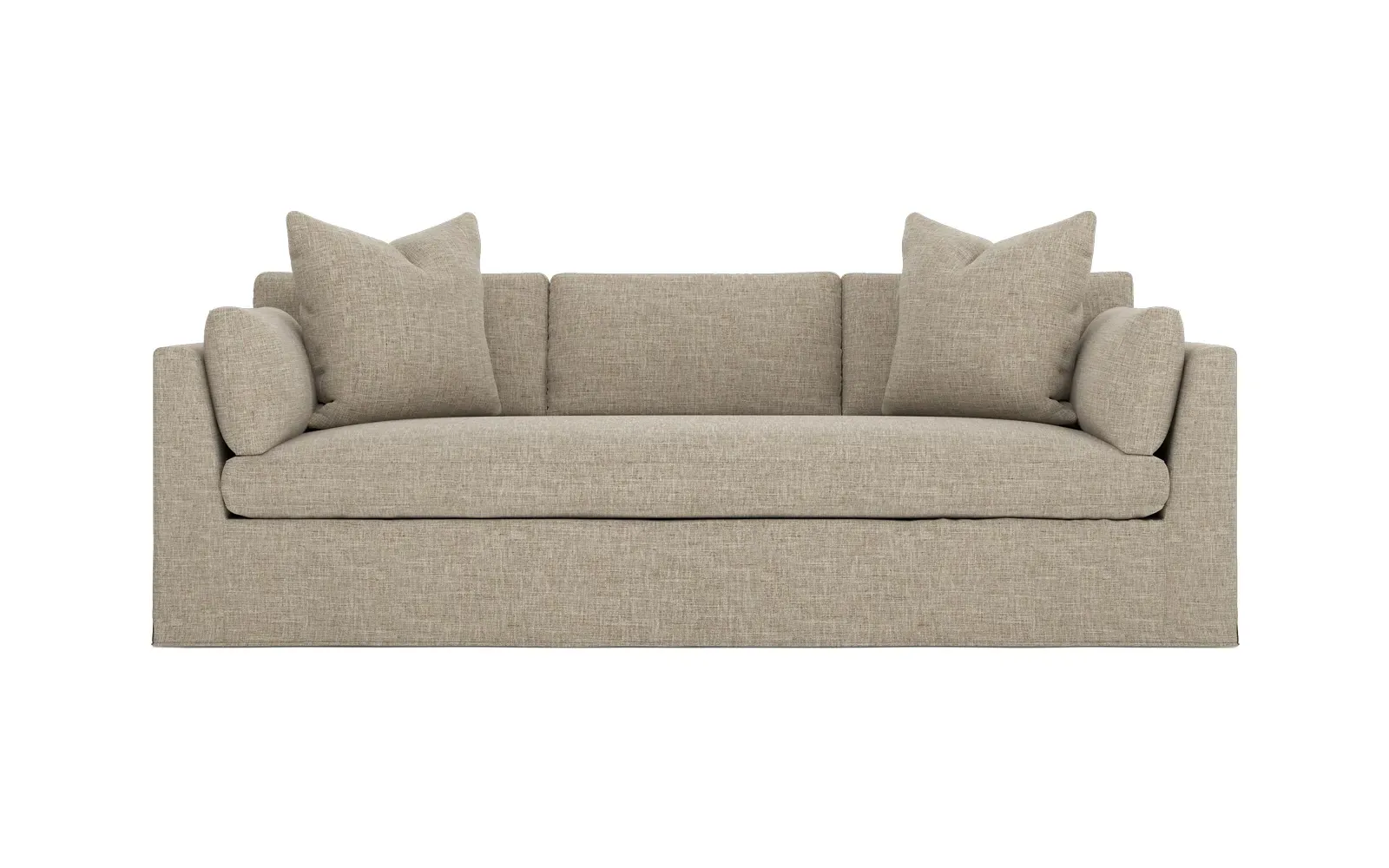 Adelle Slipcovered Sofa - Sand
