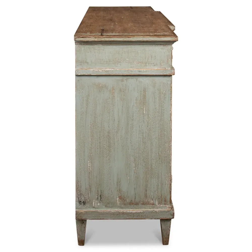 Aderyn Buffet - Sage Green, Pine Wood