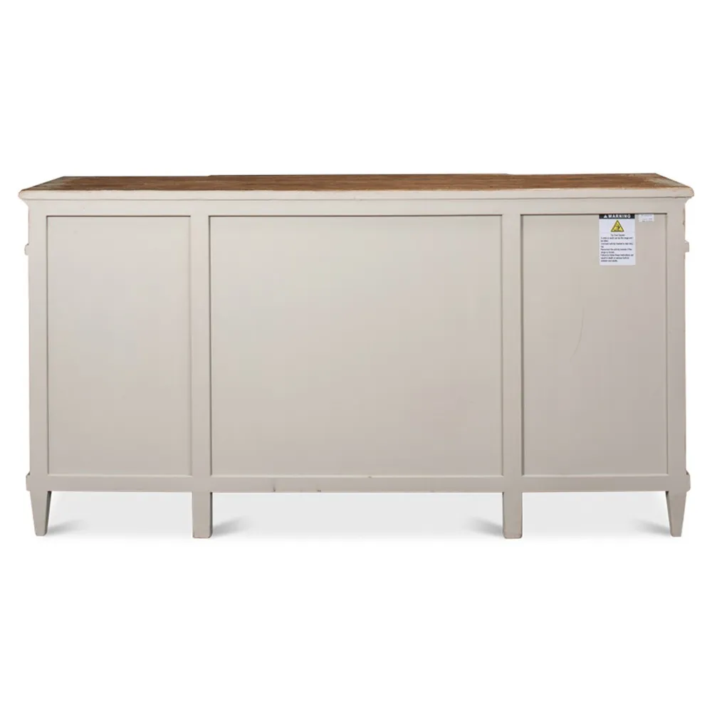 Aderyn Buffet - Sage Green, Pine Wood