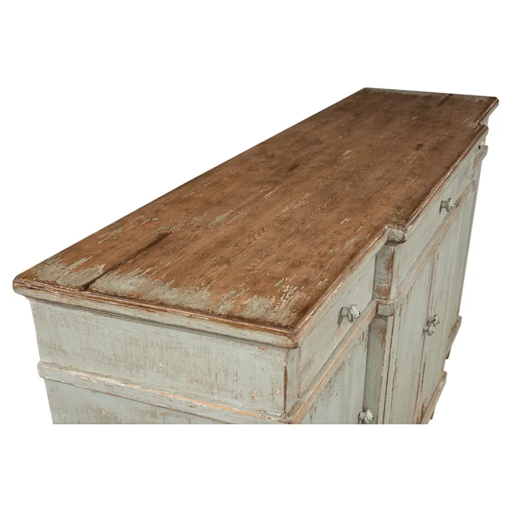 Aderyn Buffet - Sage Green, Pine Wood