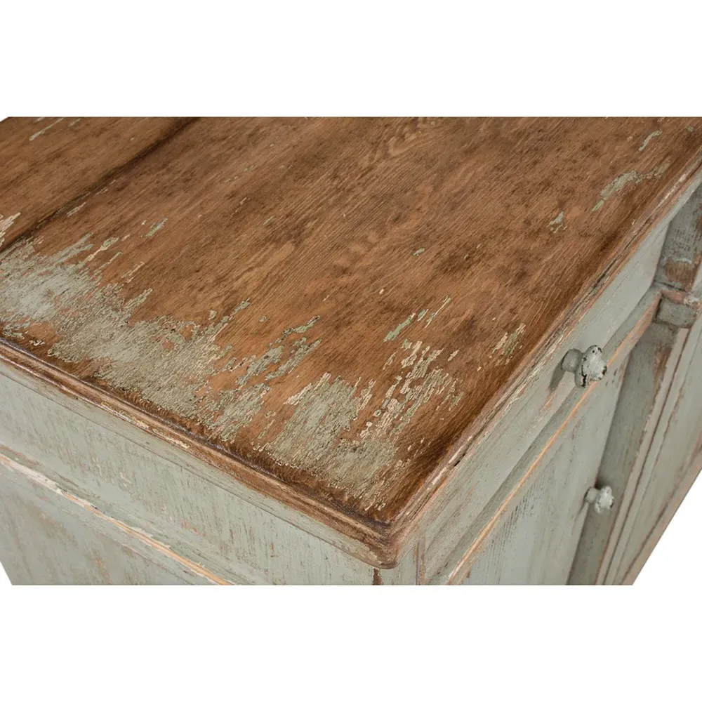 Aderyn Buffet - Sage Green, Pine Wood