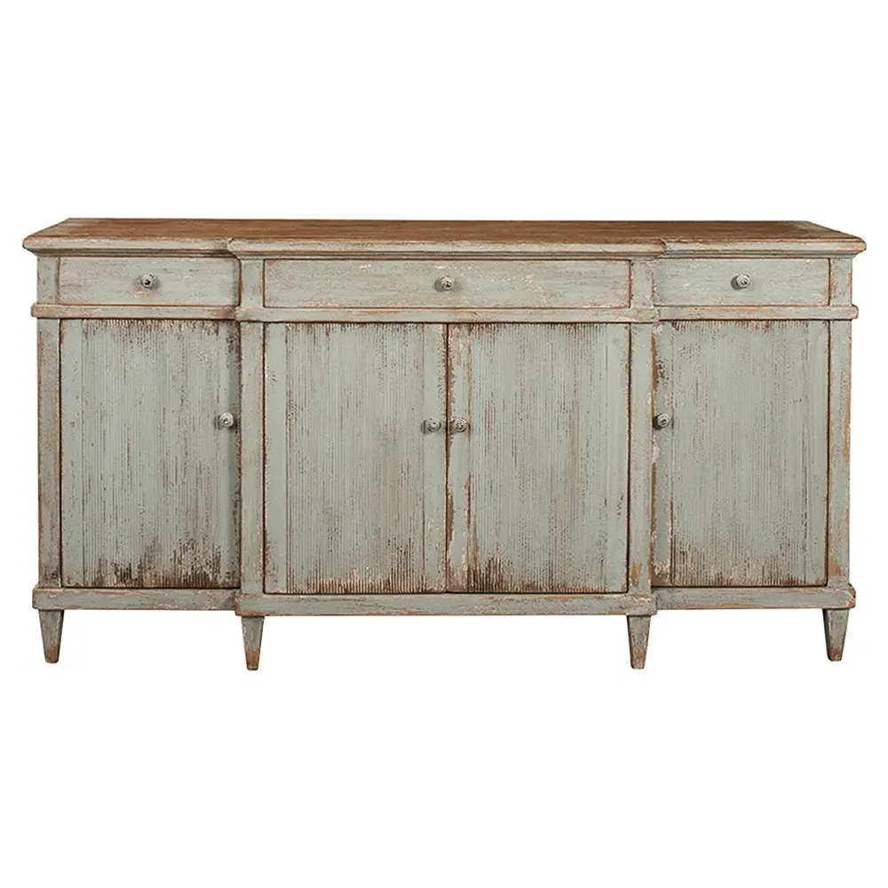 Aderyn Buffet - Sage Green, Pine Wood image
