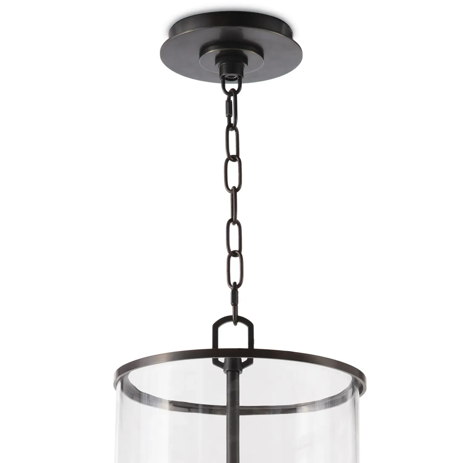 Adria Lantern Pendant - Oil Rubbed Bronze, Steel